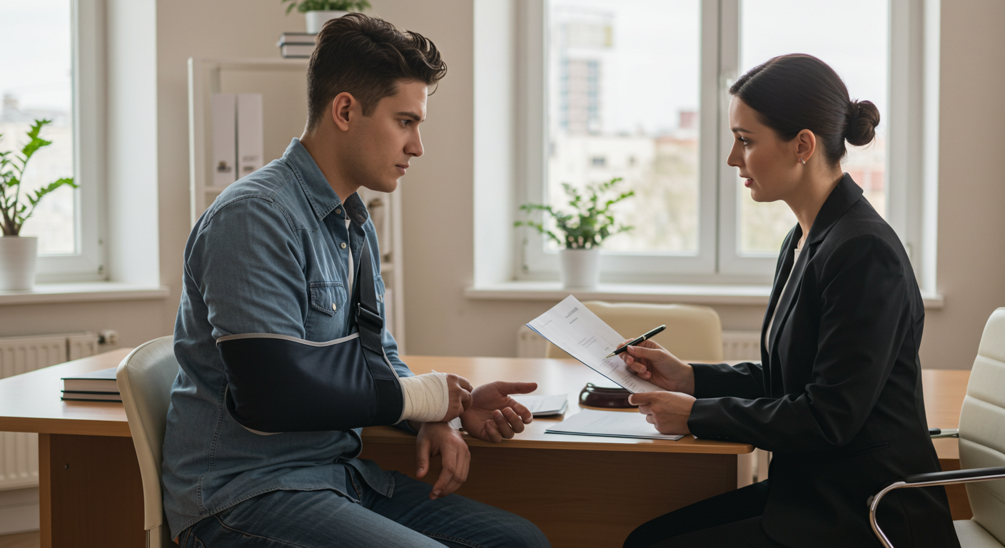 injured-man-speaking-with-an-attorney